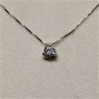 Collana Fanton Gioielli Donna COLLANE ORO in Oro bianco Cubic Zirconia COOR-277-52